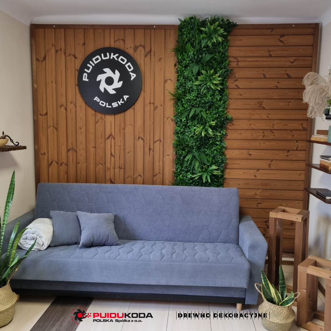 Ściana z termodrewna